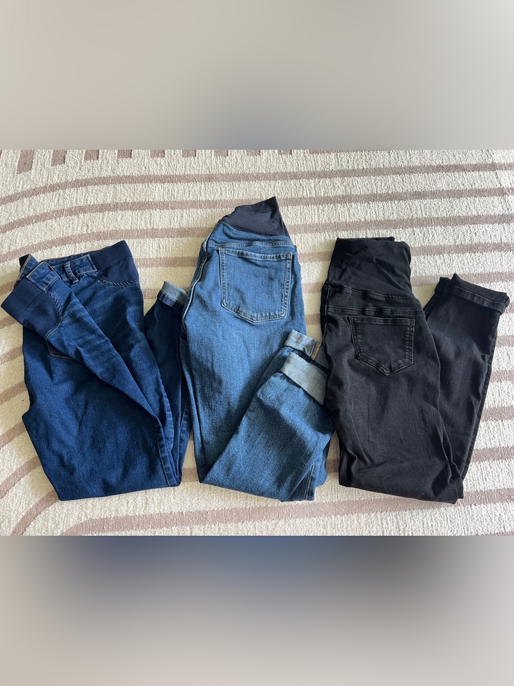 Maternity jeans.